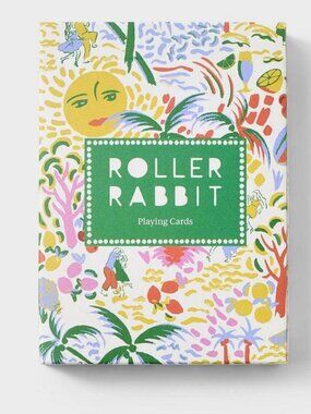 Roller Rabbit x Target Playing Cards Tropical Sun Monkey Seahorse Print
